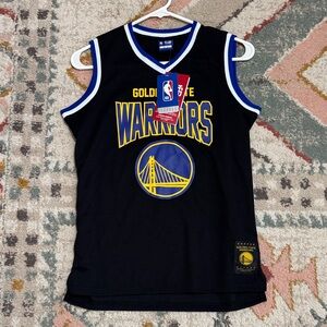 NBA Golden State Warriors Black and Blue Jersey